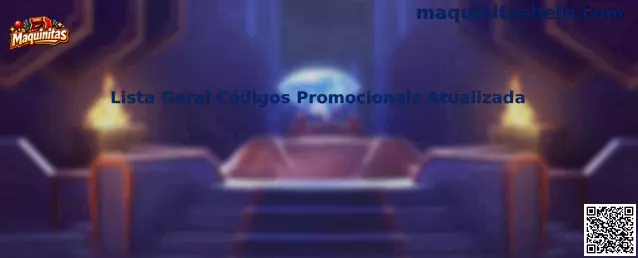 Lista Geral Códigos Promocionais Atualizada Maquinitas