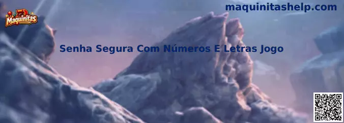 Senha Segura Com Números E Letras Jogo Maquinitas