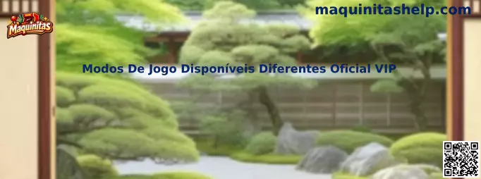 Modos De Jogo Disponíveis Diferentes Oficial VIP Maquinitas